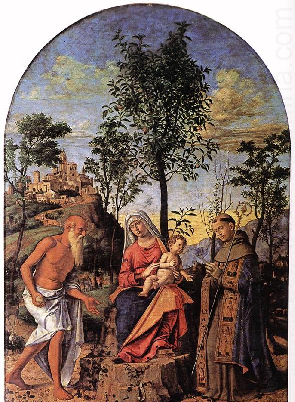 Madonna of the Orange Tree dfg, CIMA da Conegliano